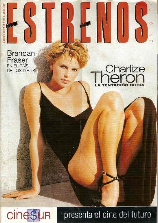 ESTRENOS DE CINE magazine side cover Issue 83 April 2001