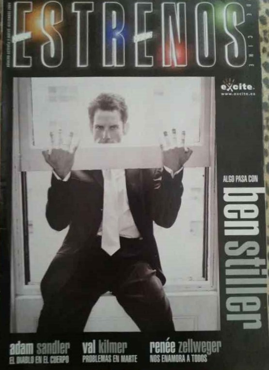 ESTRENOS DE CINE magazine side cover Issue 79  December 2000