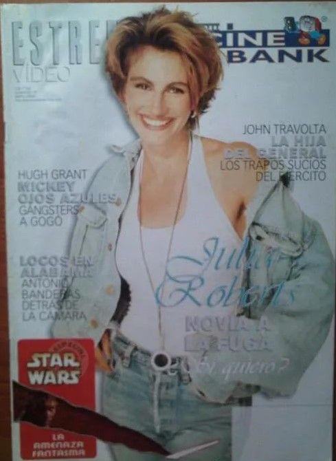 ESTRENOS DE VIDEO magazine side cover Issue 18 April 2000