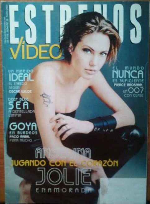ESTRENOS DE VIDEO magazine side cover Issue 19 May 2000