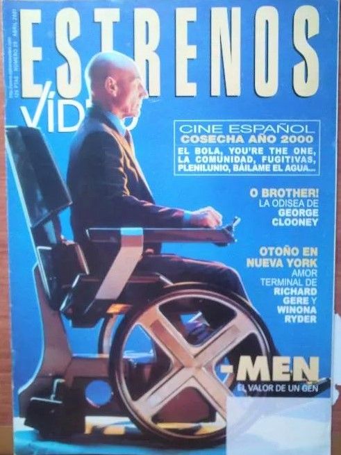 ESTRENOS DE VIDEO magazine side cover Issue 29 April 2001