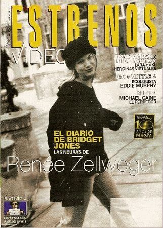 ESTRENOS DE VIDEO magazine side cover Issue 36 December 2001