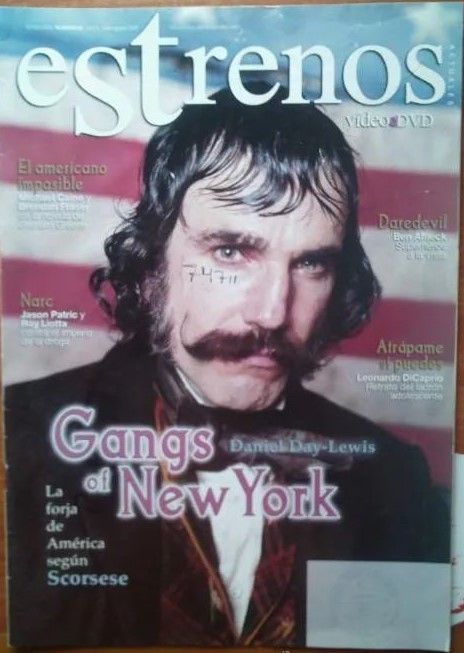 ESTRENOS DE VIDEO magazine side cover Issue 54 July/August 2003