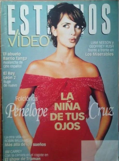 ESTRENOS DE VIDEO magazine side cover Issue 8 May 1999