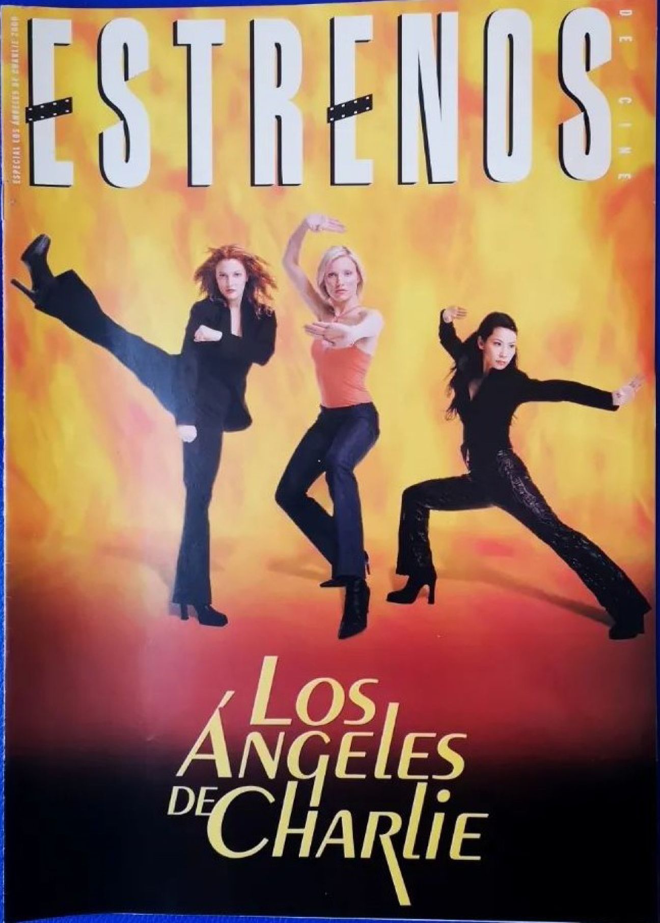 ESTRENOS DE CINE magazine side cover  Special   2000