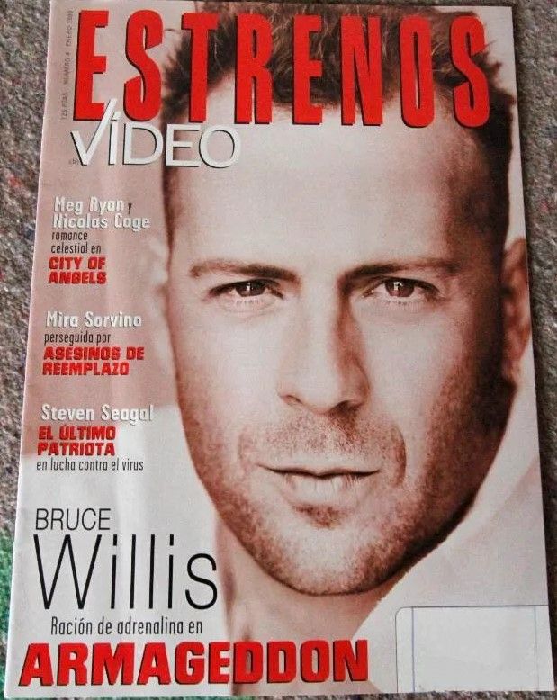 ESTRENOS DE VIDEO magazine side cover Issue 4  January 1999