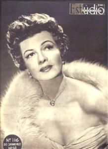 ESTUDIO magazine side cover Issue 116 20 January 1958