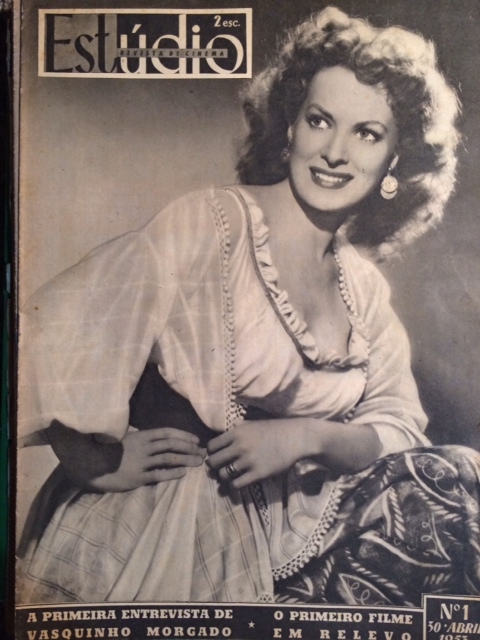 ESTUDIO magazine side cover Issue 1 30 April 1953