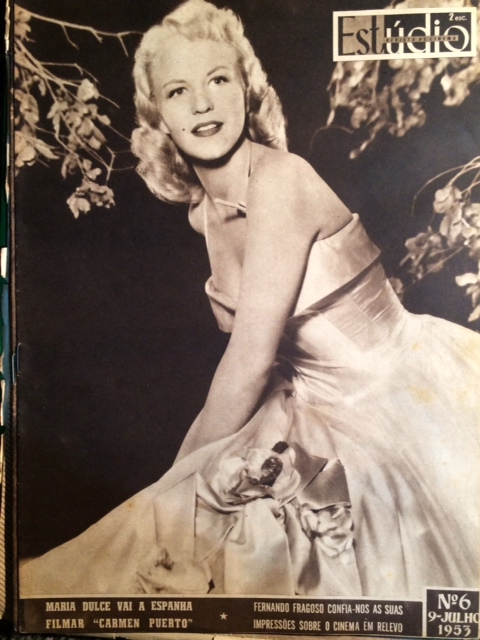 ESTUDIO magazine side cover Issue 6 9 July 1953