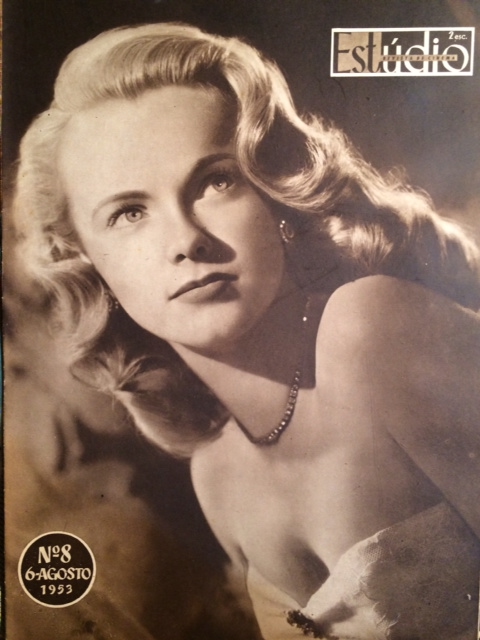 ESTUDIO magazine side cover Issue 8 6 August 1953