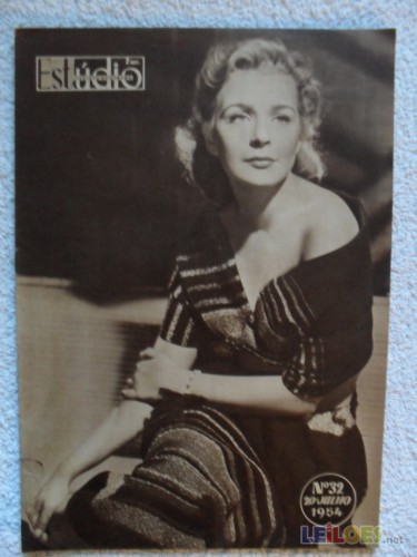 ESTUDIO magazine side cover Issue 32 20 July 1954