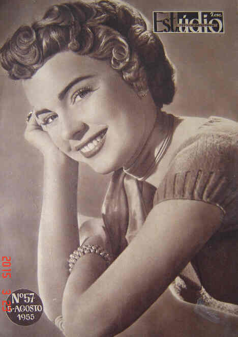 ESTUDIO magazine side cover Issue 57 5 August 1955