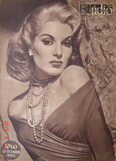 ESTUDIO magazine side cover Issue 60 20 September 1955