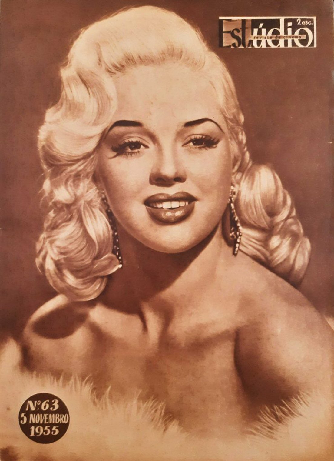 ESTUDIO magazine side cover Issue 63 5 November 1955