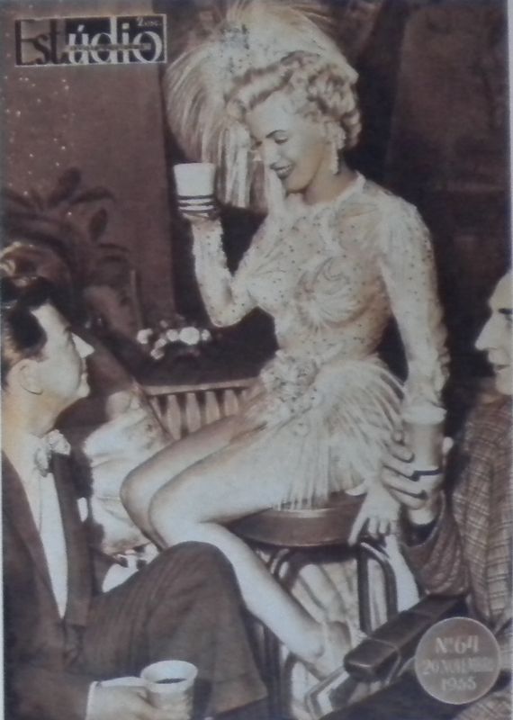 ESTUDIO magazine side cover Issue 64 20 November 1955