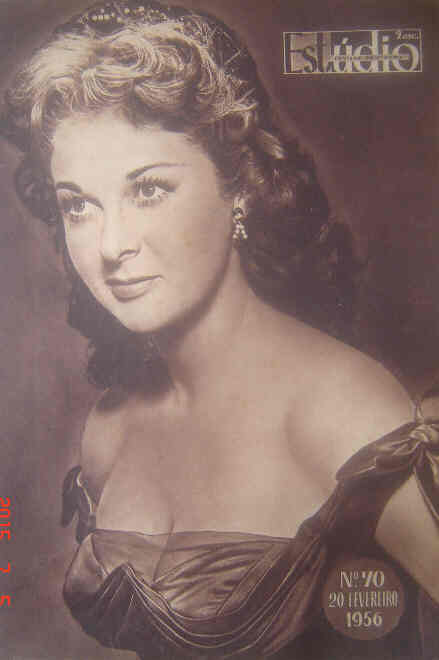 ESTUDIO magazine side cover Issue 70 20 February 1956