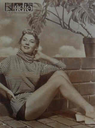 ESTUDIO magazine side cover Issue 72 12 March 1956