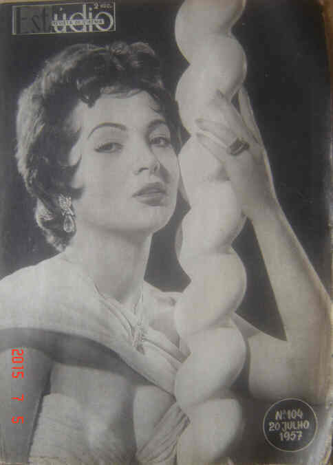 ESTUDIO magazine side cover Issue 104 20 July 1957