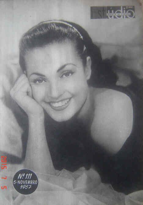 ESTUDIO magazine side cover Issue 111 5 November 1957