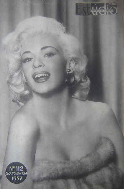 ESTUDIO magazine side cover Issue 112 20 November 1957