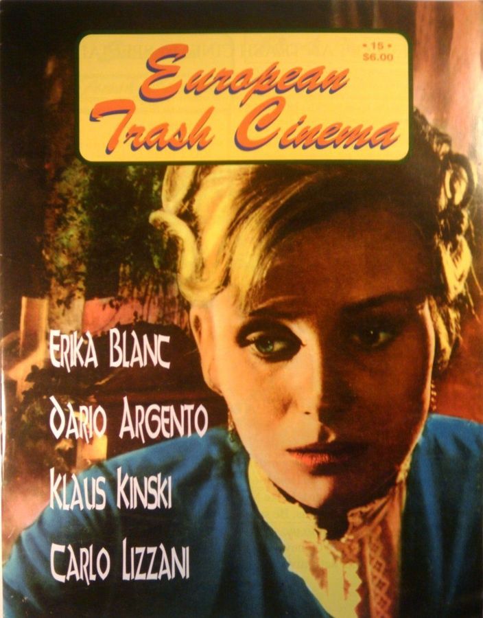 EUROPEAN TRASH CINEMA magazine cover  Vol 2 # 15 February 1997
