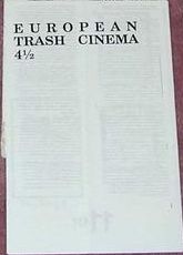 EUROPEAN TRASH CINEMA magazine side cover  Vol 2 # 4.5  