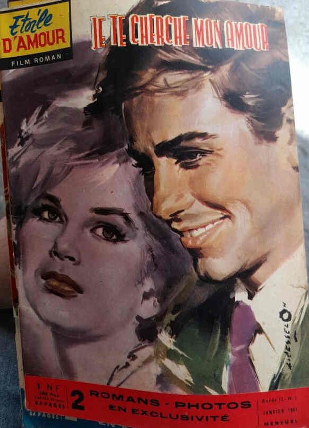 ETOILE D AMOUR magazine side cover  January 1961