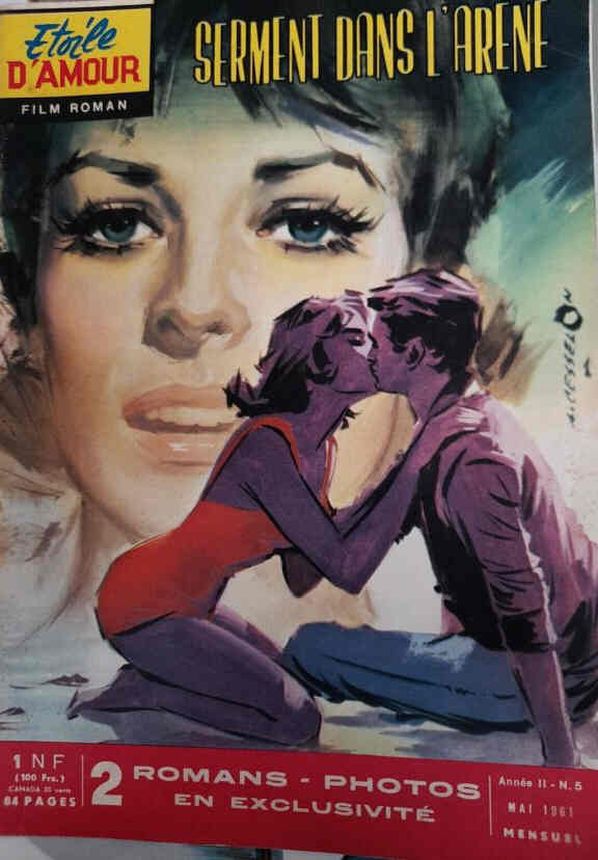 ETOILE D AMOUR magazine side cover  May 1961