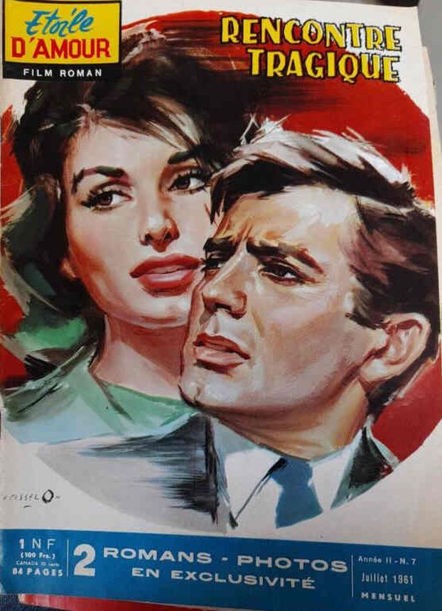 ETOILE D AMOUR magazine side cover  July 1961
