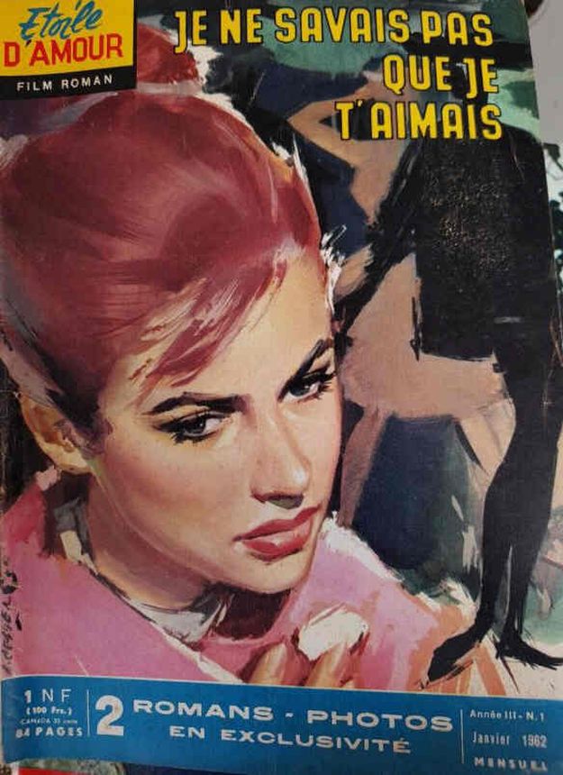 ETOILE D AMOUR magazine side cover  January 1962