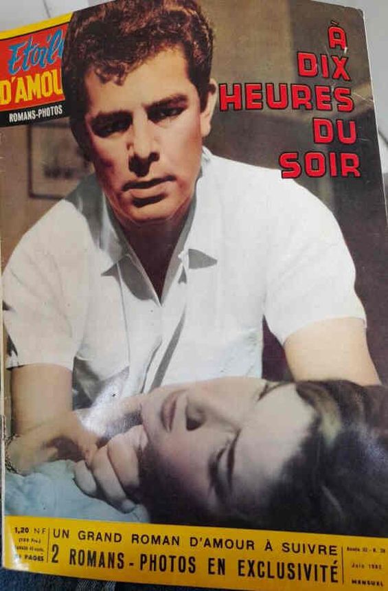 ETOILE D AMOUR magazine side cover Issue 28  June 1962
