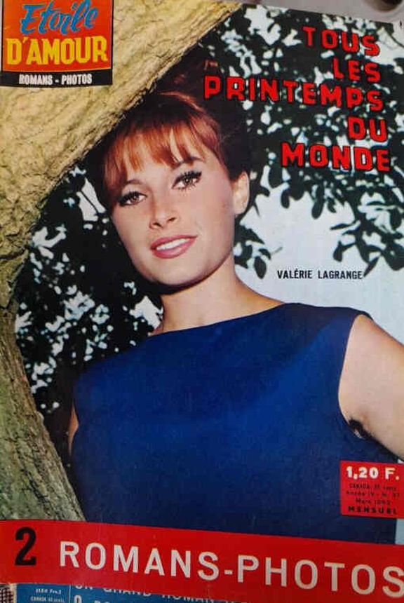 ETOILE D AMOUR magazine side cover Issue 37  March 1963