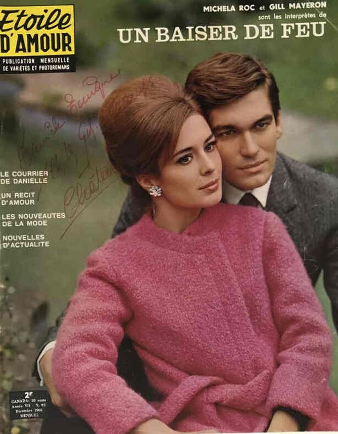 ETOILE D AMOUR magazine side cover Issue 82  December 1966