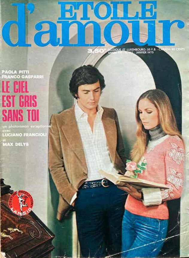 ETOILE D AMOUR magazine side cover Issue 177  January 1975