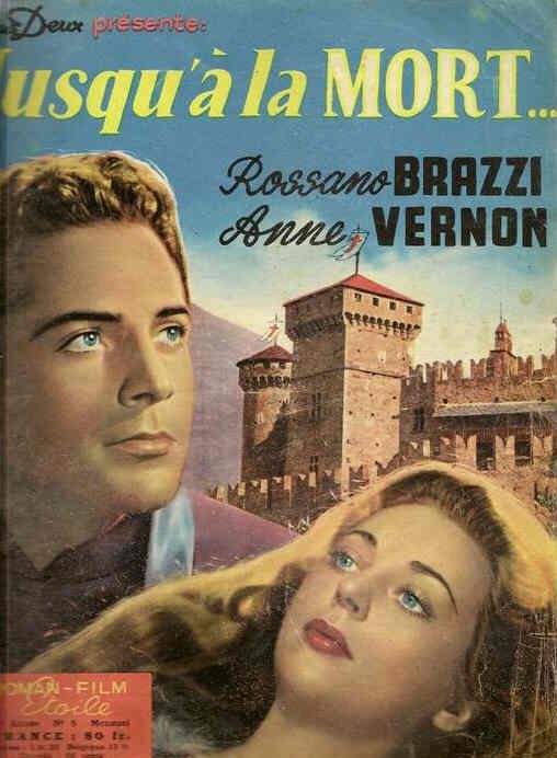 ROMAN FILM ETOILE magazine side cover Issue 5  1957