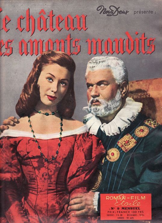ROMAN FILM ETOILE magazine side cover Issue 9  1957