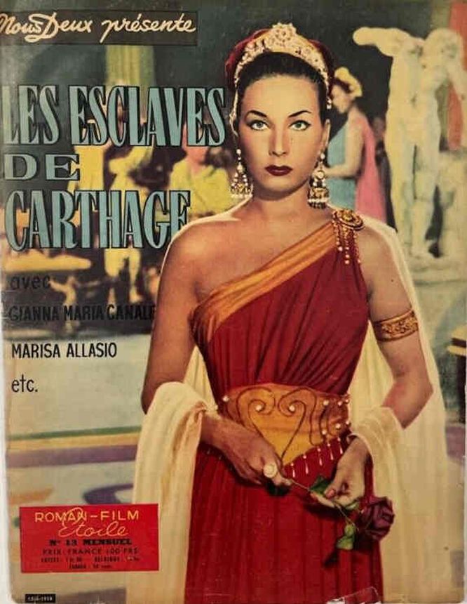 ROMAN FILM ETOILE magazine side cover Issue 13  1958