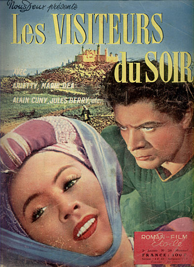 ROMAN FILM ETOILE magazine side cover Issue 28  1959