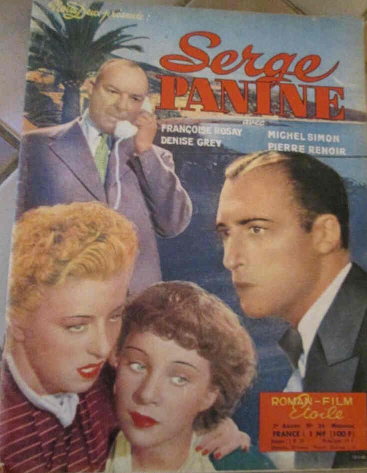 ROMAN FILM ETOILE magazine side cover Issue 34 January 1960