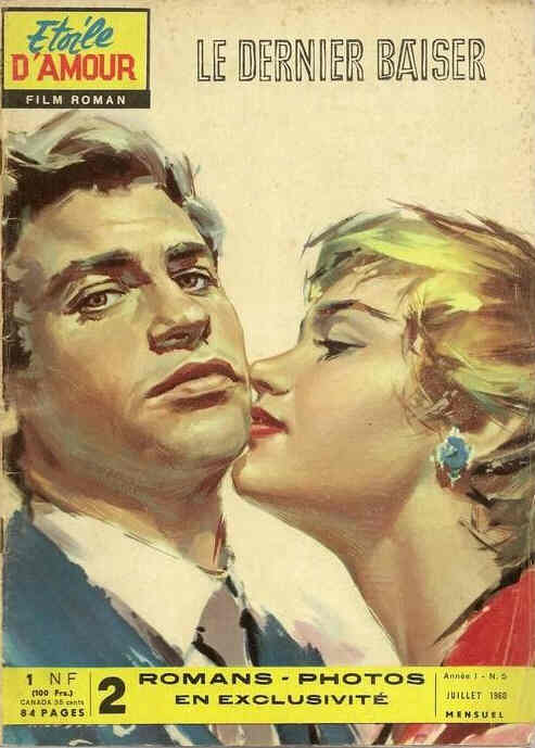 ETOILE D AMOUR magazine side cover July 1960