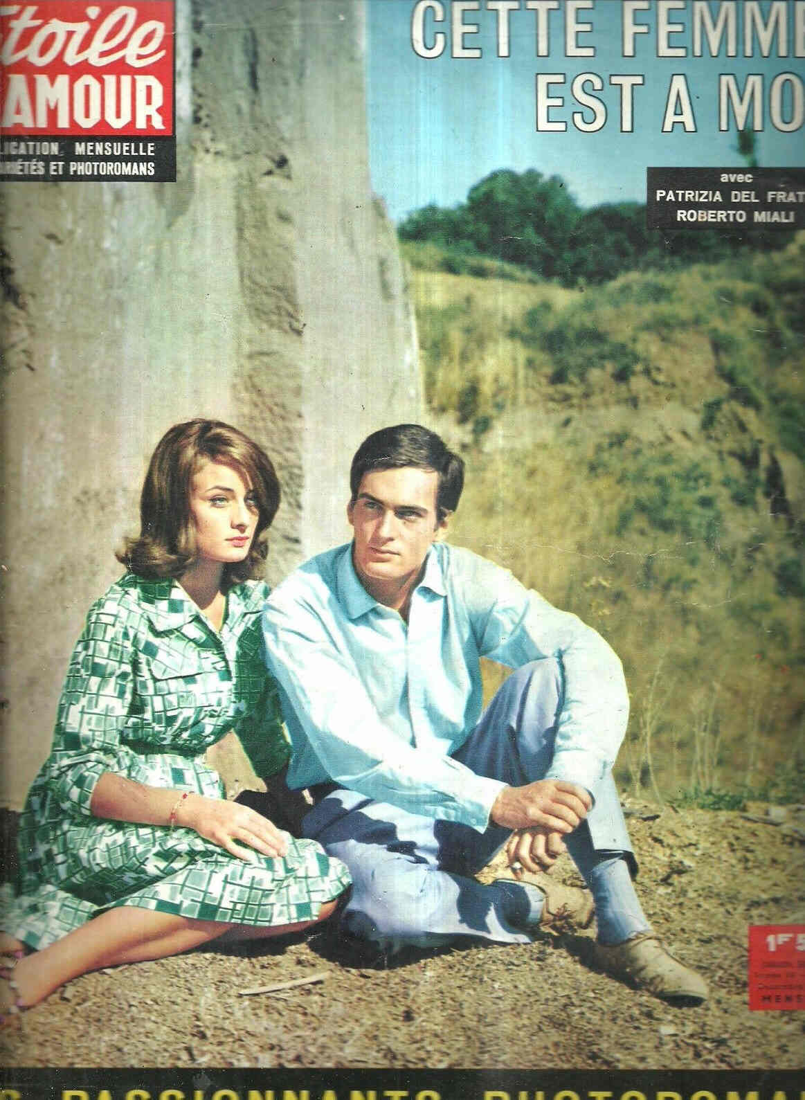 ETOILE D AMOUR magazine side cover Issue 45  1963