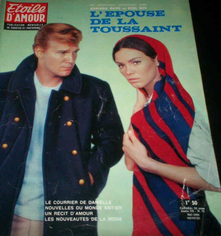 ETOILE D AMOUR magazine side cover May 1966