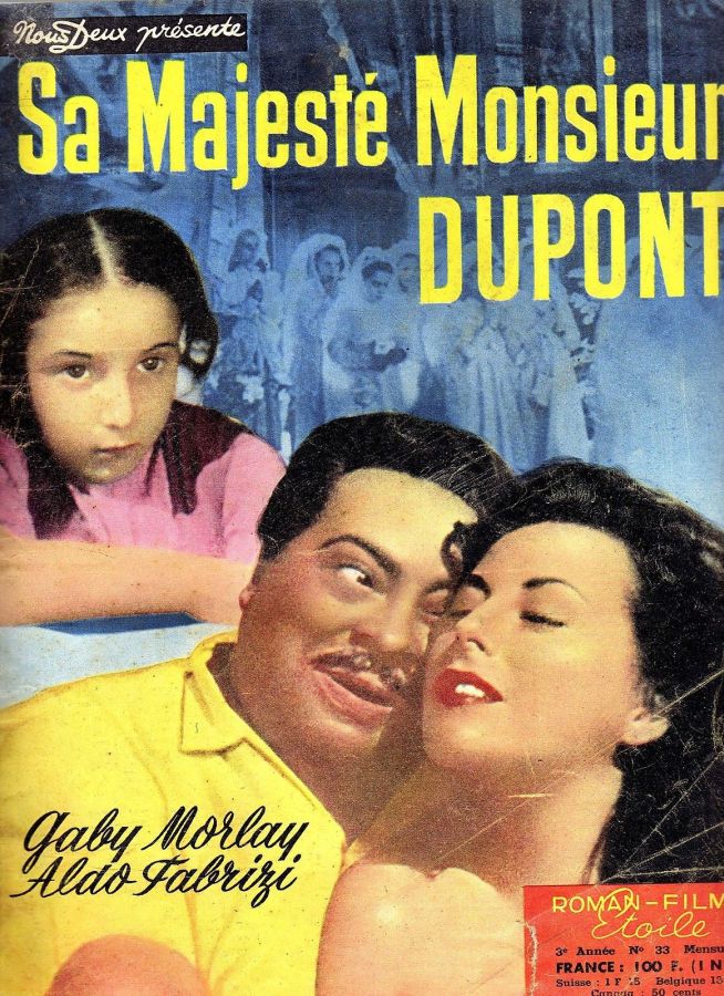 ROMAN FILM ETOILE magazine side cover Issue 33  1959