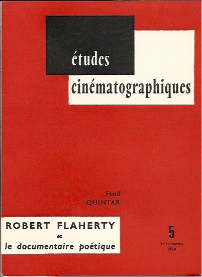 ETUDES CINEMATOGRAPHIQUES magazine side cover Issue 5  