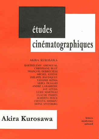 ETUDES CINEMATOGRAPHIQUES magazine side cover Issue 168/169 November 1998