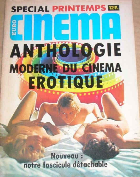 EURO CINEMA magazine side cover  Special Spring 1977