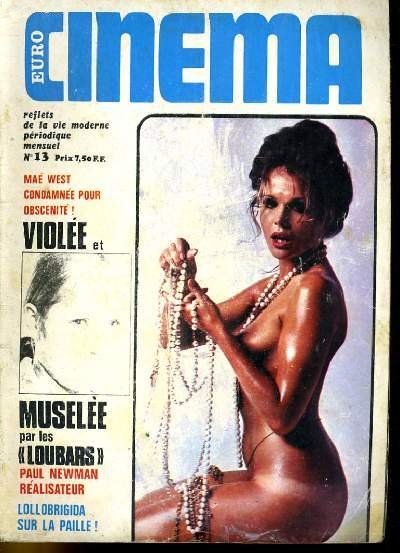 EURO CINEMA magazine side cover Issue 13 December 1973