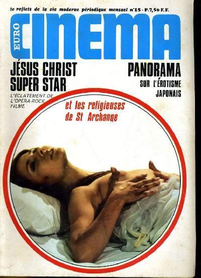 EURO CINEMA magazine side cover Issue 15 February 1974