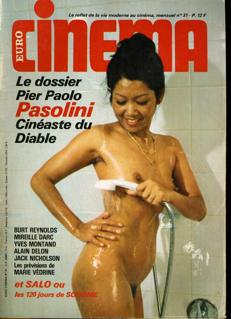 EURO CINEMA magazine side cover Issue 31 January 1976