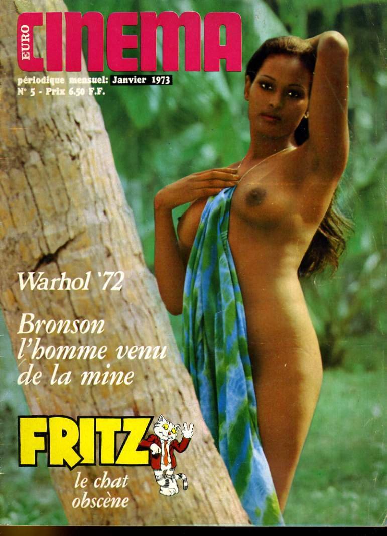 EURO CINEMA magazine side cover Issue 5 January 1973